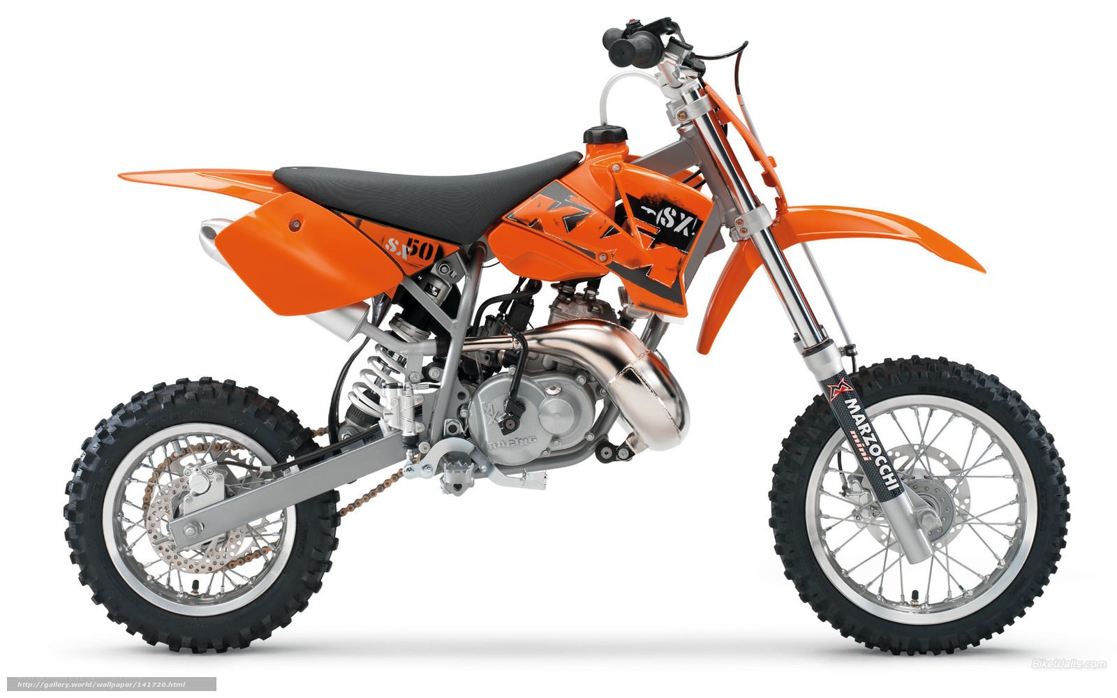 orange dirt bike motorcycle