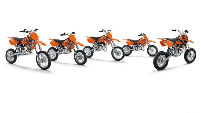 Orange Dirt Bikes — Neutral