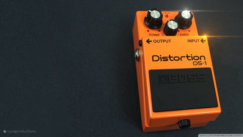 Orange Distortion Pedal