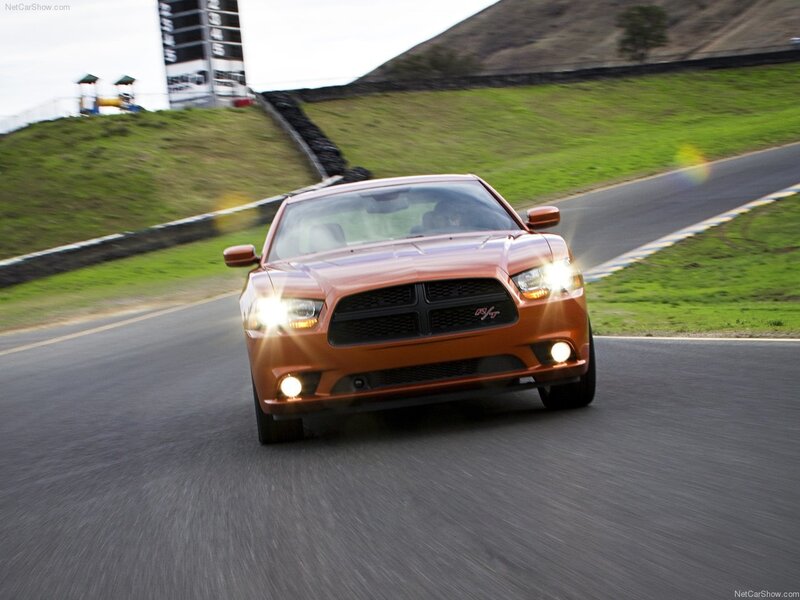 Orange Dodge Charger