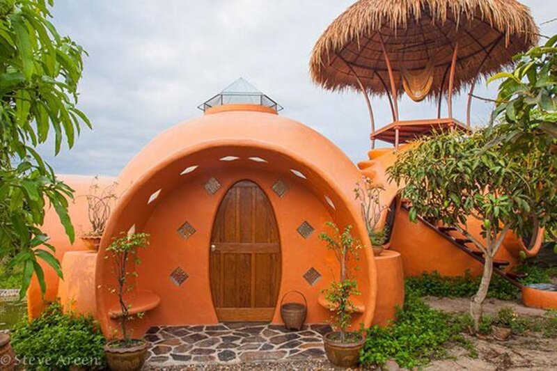 Orange Dome House