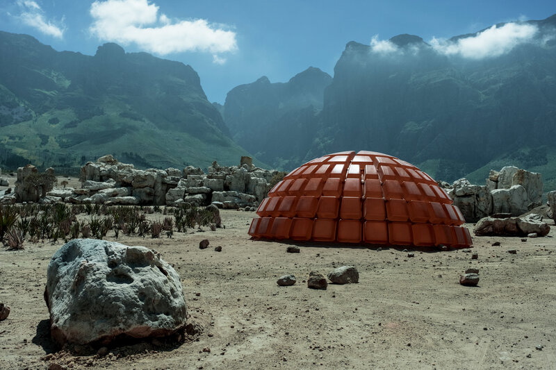 Orange Dome Structure