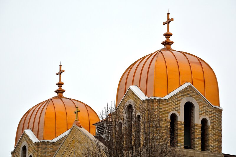 Orange Domed Church