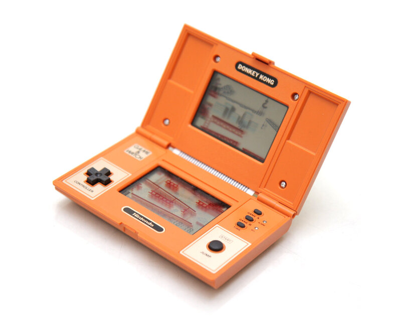Orange Donkey Kong handheld