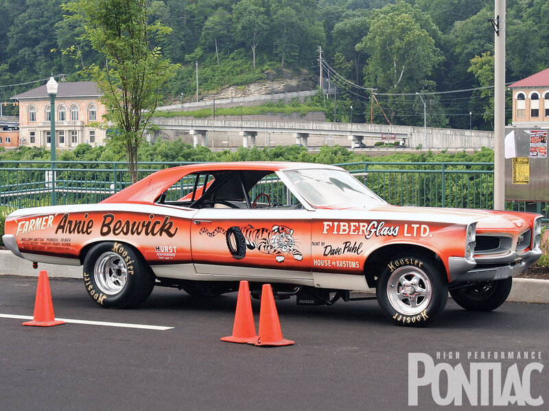 Orange Drag Racing Car — Static