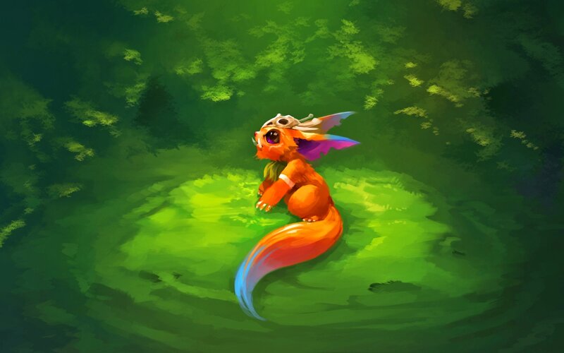 Orange Dragon Creature