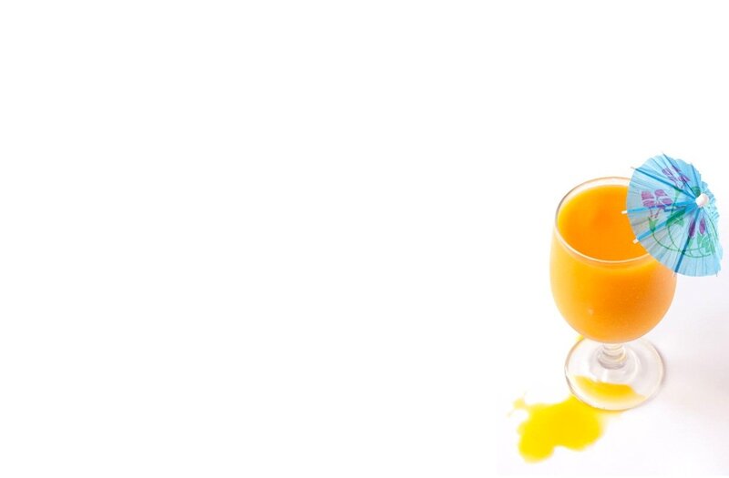 Orange Drink in Glass
