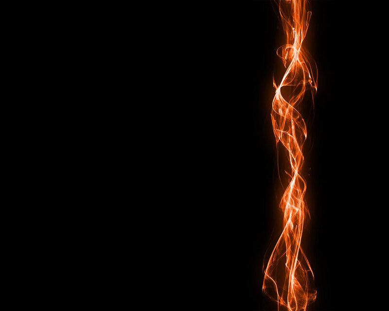 orange flame swirl