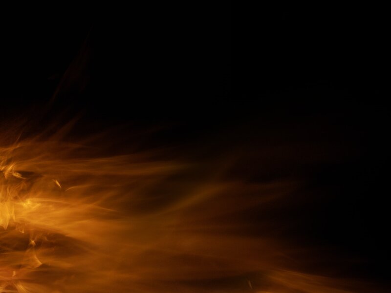 Orange Flames on Black