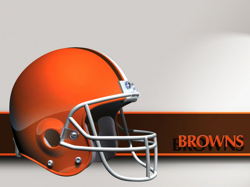 Orange Football Helmet