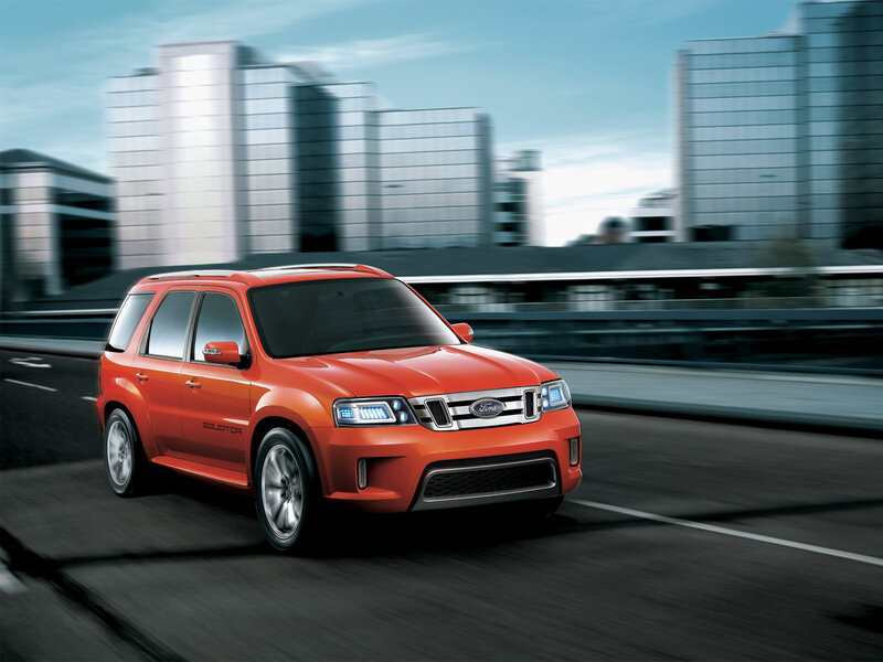 Orange Ford Escape Concept