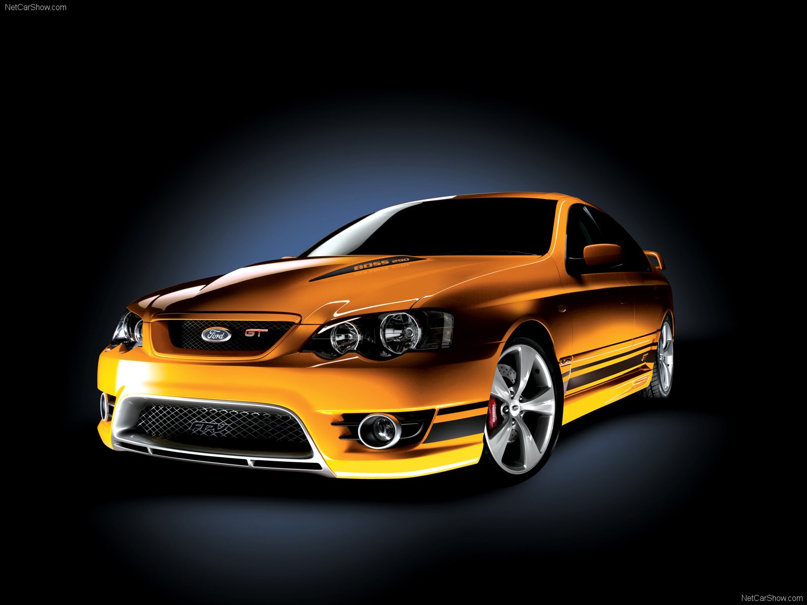 Orange Ford Falcon Boss 290