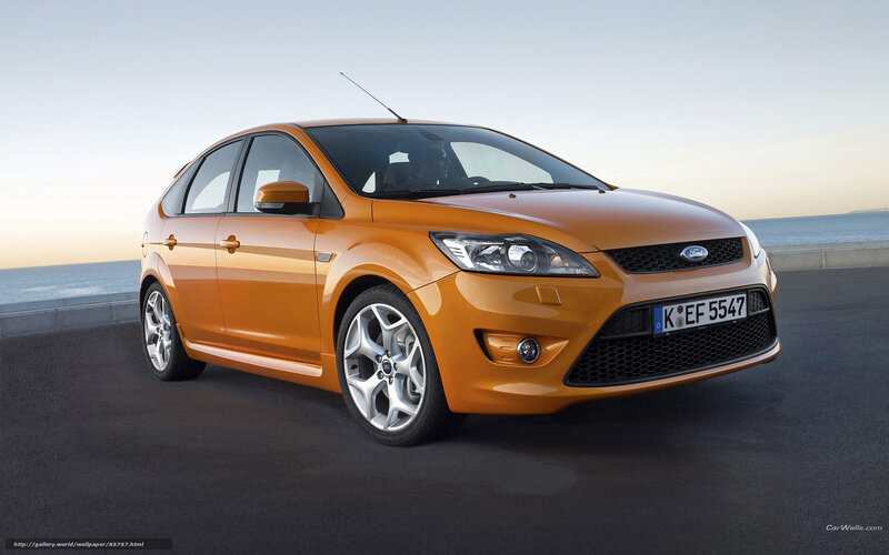 Orange Ford Focus Hatchback — Serene