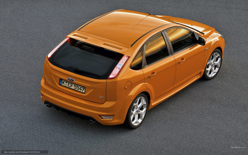 Orange Ford Focus ST — Neutral, Photograph