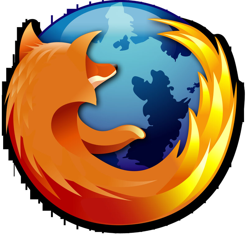Orange Fox Circling Globe