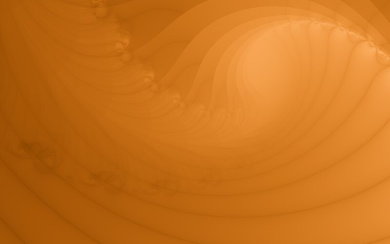 orange fractal wave pattern