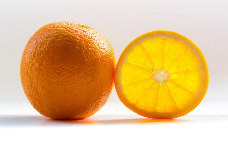 orange fruit close-up