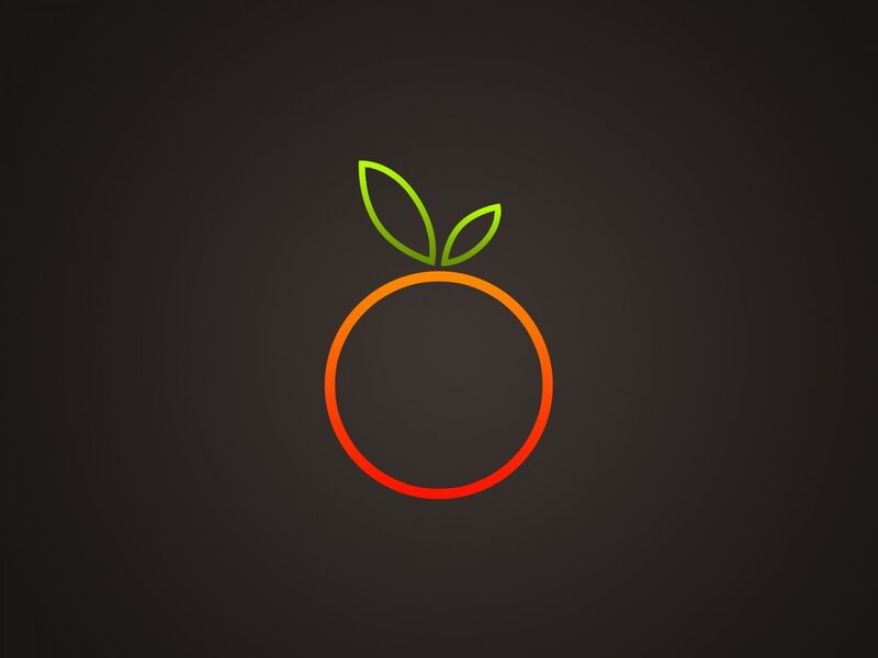 orange fruit icon