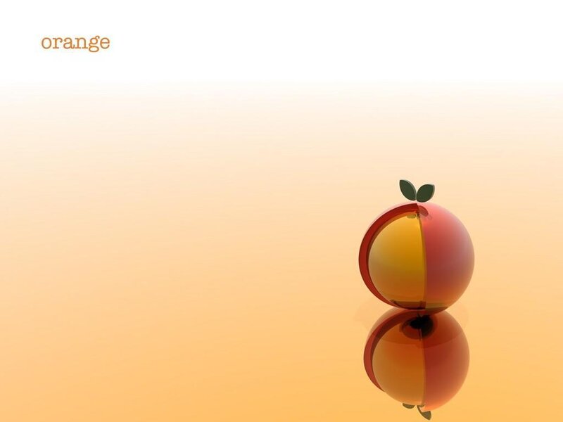 orange fruit illustration