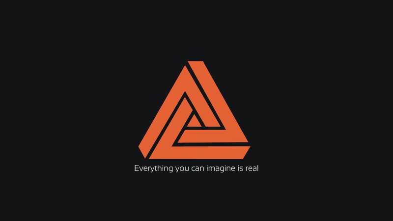 Orange Geometric Logo