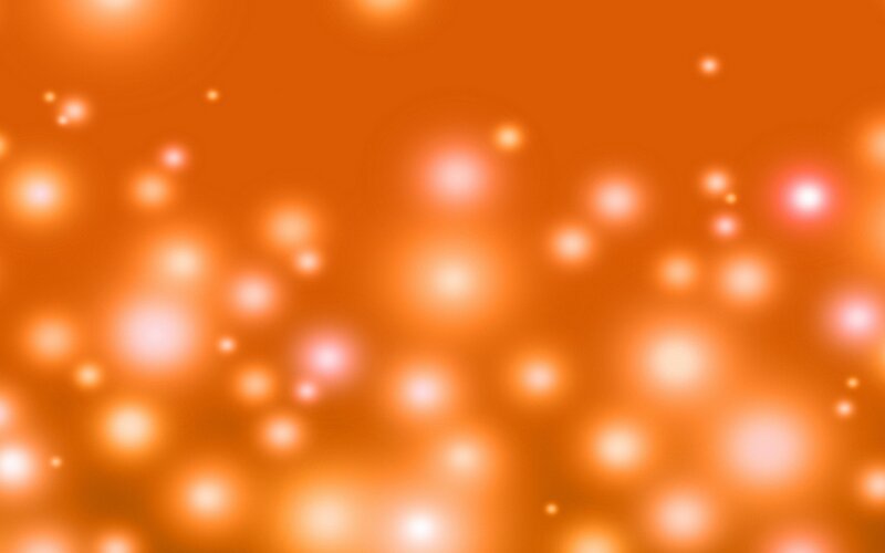 Orange Glowing Orbs