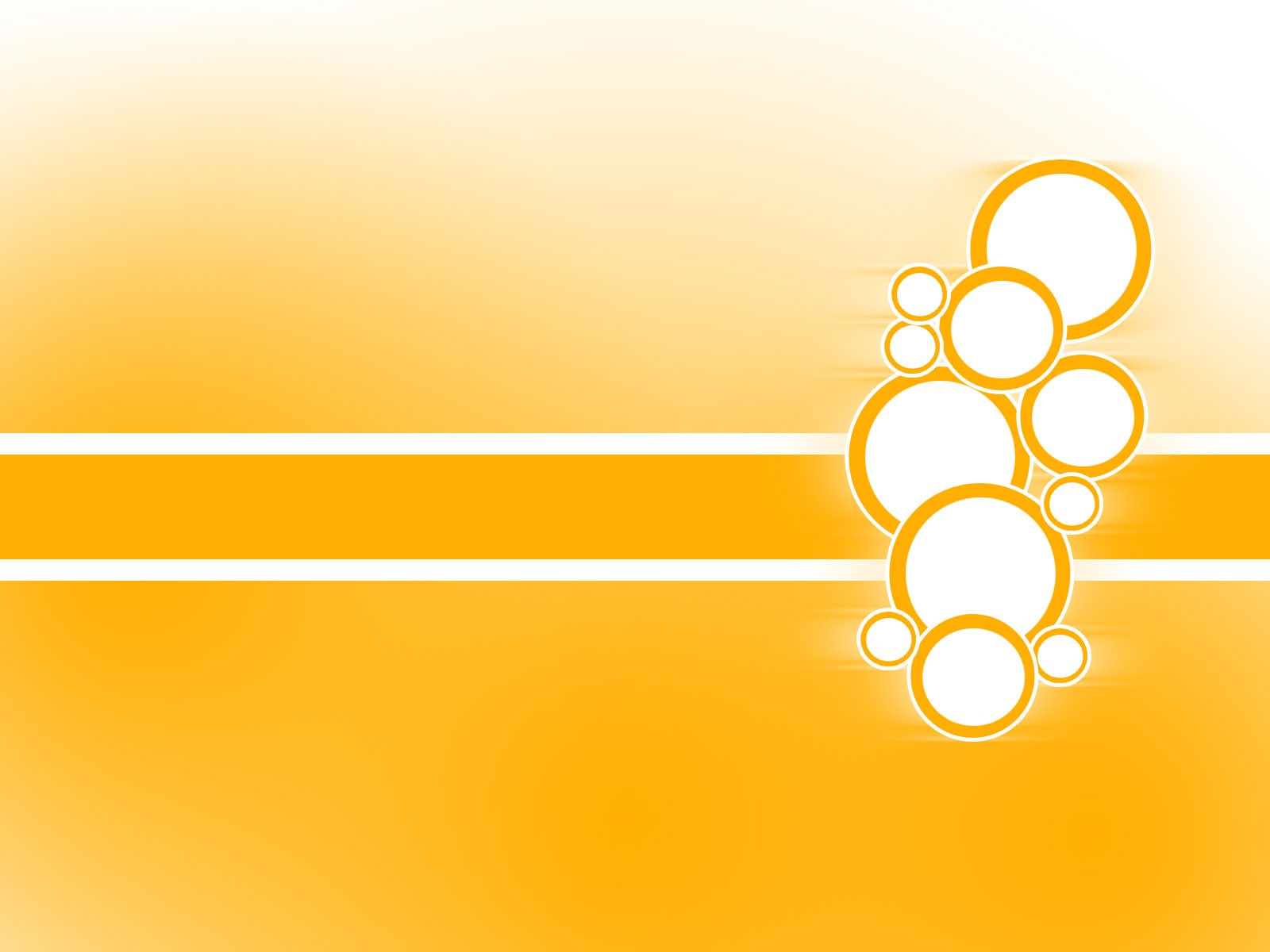 orange gradient with circles