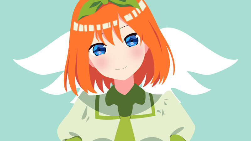 Orange-haired Angel Girl — Orange