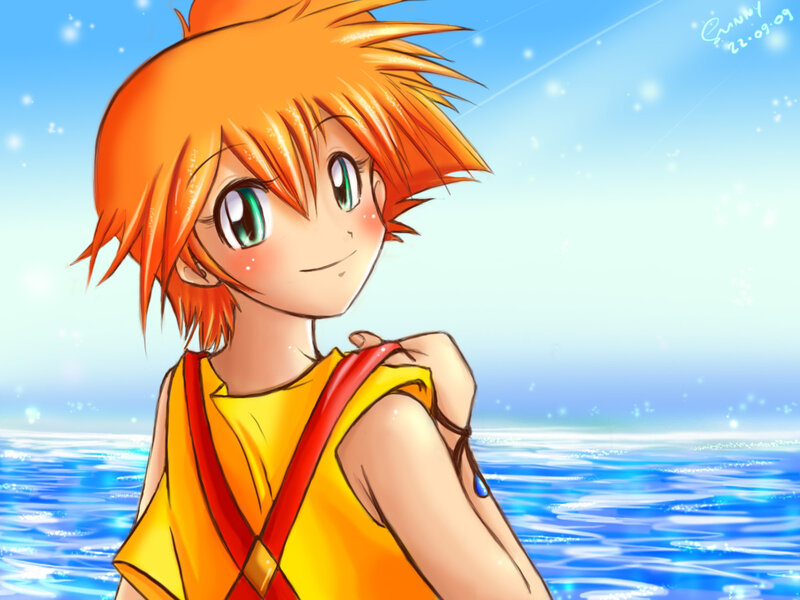 Orange-haired Anime Boy