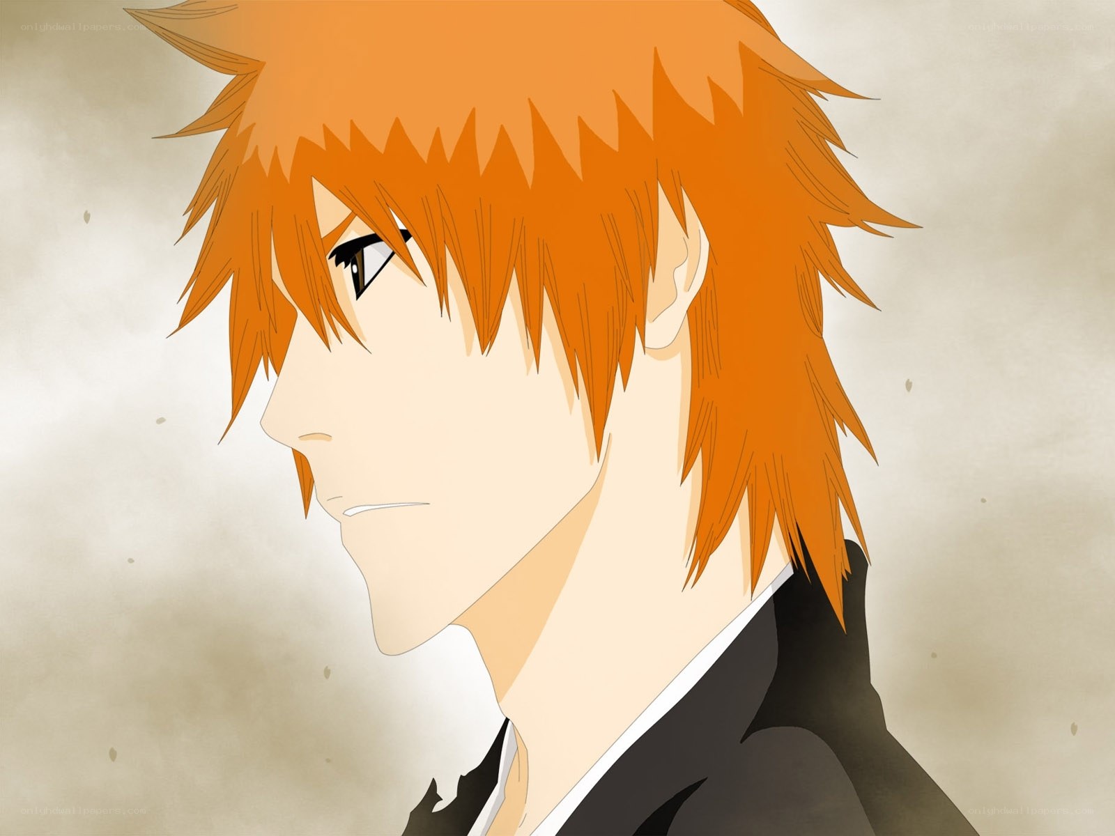 orange-haired anime character