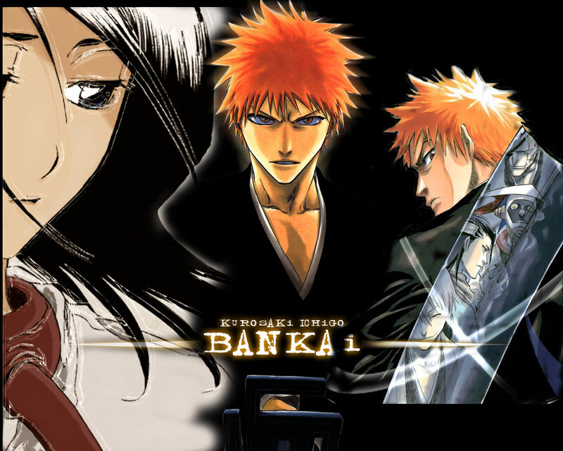 Orange-haired Anime Character — Black, Dramatic, Manga, Anime Art