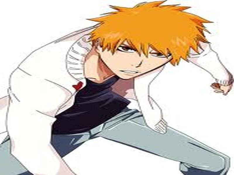 Orange-haired Anime Character — Orange, Determined