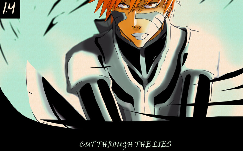 Orange-haired Anime Character — Orange, Dramatic, Bandages