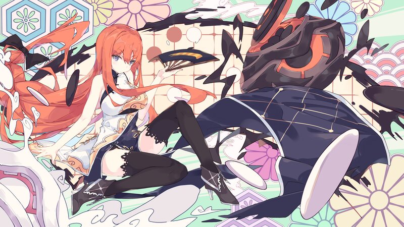 Orange-haired Anime Girl — Orange, Dynamic