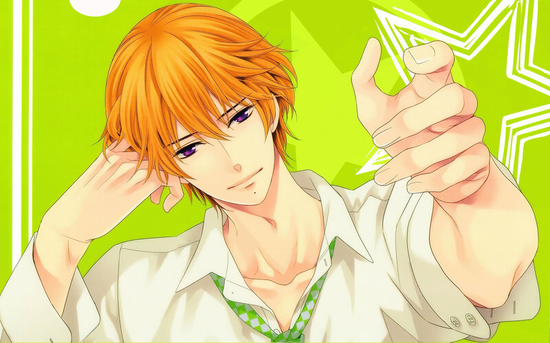 Orange-haired Anime Man