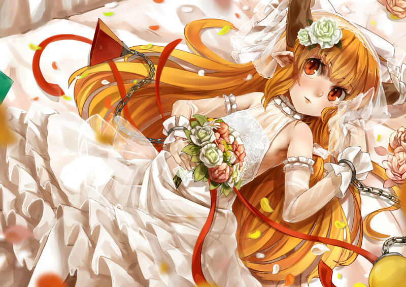 Orange-haired Bride