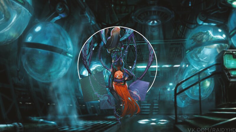 Orange-haired Character in Lab