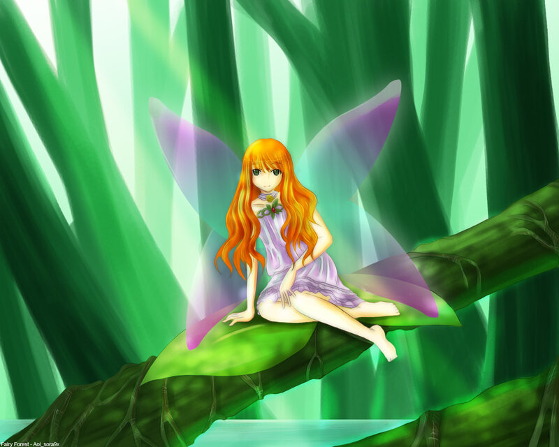 Orange-haired Fairy