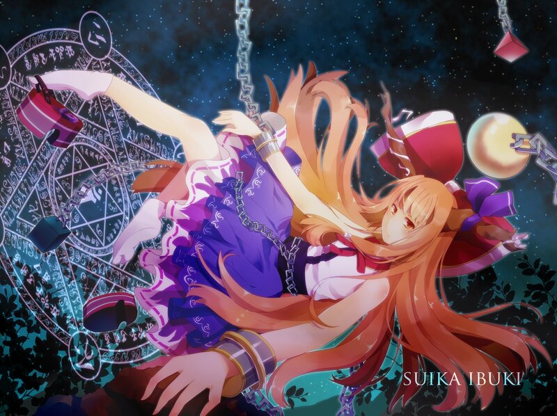 Orange-haired Girl in Chains