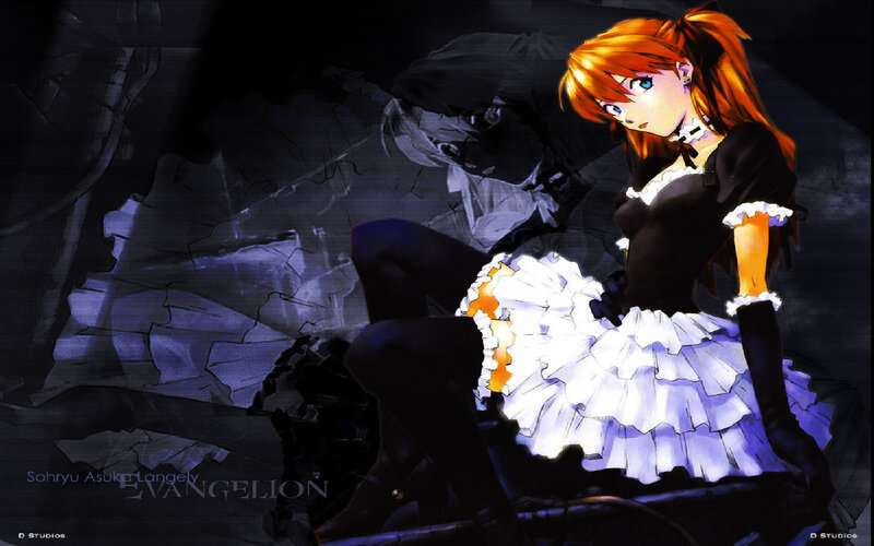 Orange-haired Girl in Dress