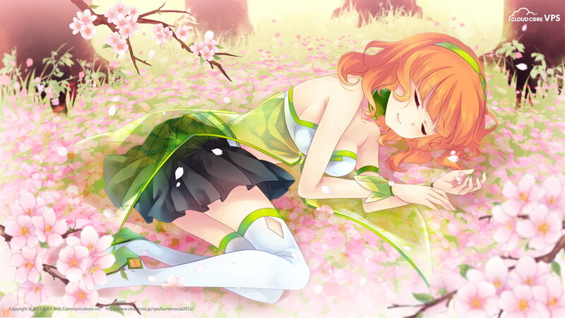 Orange-haired Girl in Field