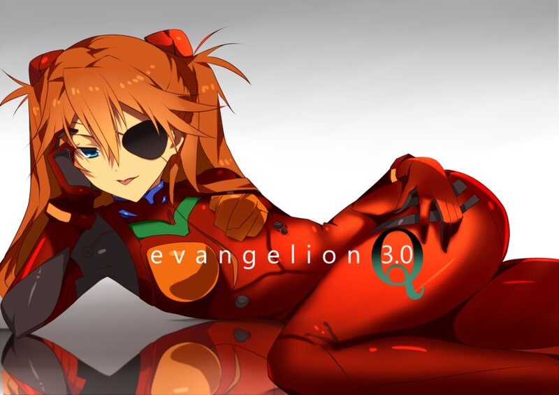 Orange-haired Girl in Red Suit — Calm