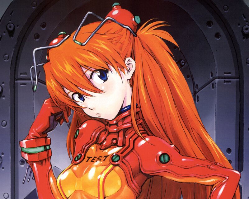 Orange-haired Girl in Suit