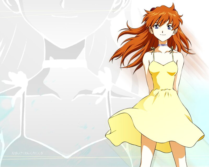 Orange-haired Girl in Yellow Dress — Calm