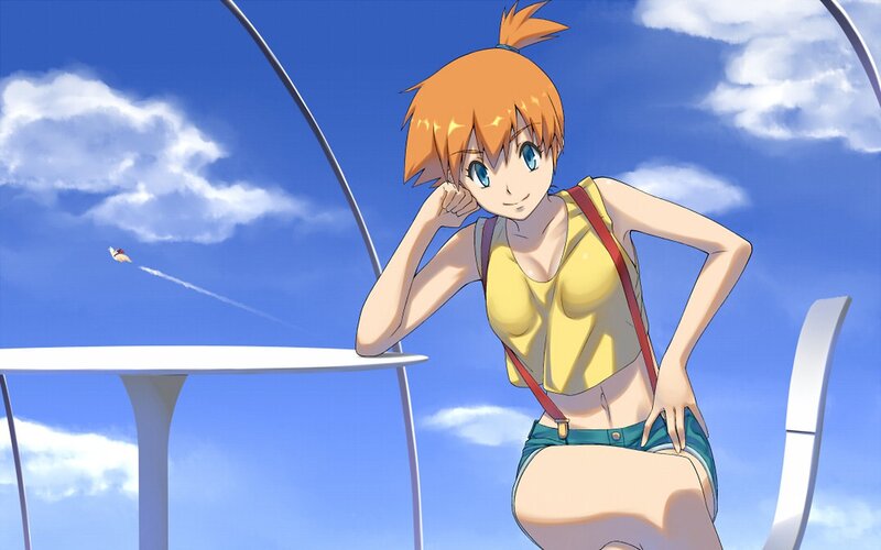 Orange-haired Girl in Yellow Top