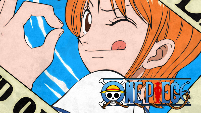 Orange-haired Girl Winking