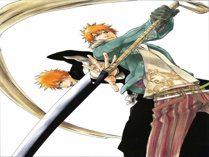 Orange-haired Man Fighting