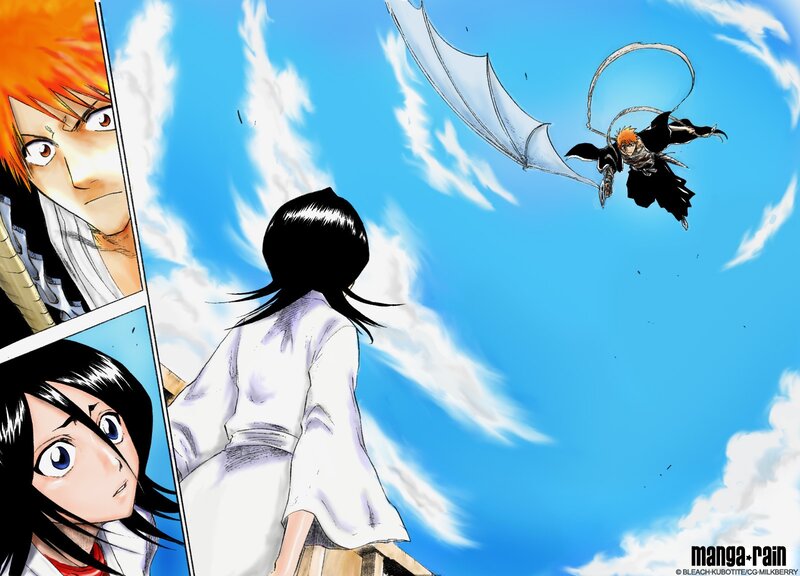 Orange-haired Man Flying