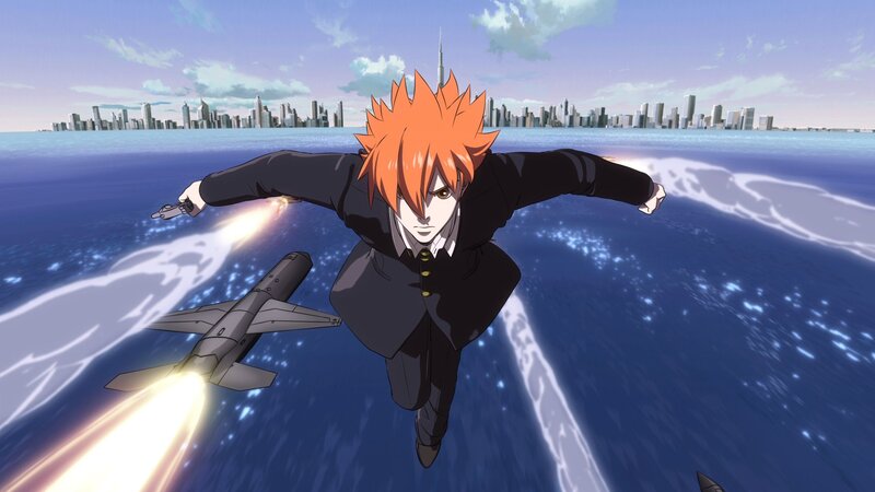 Orange-haired Man in Suit