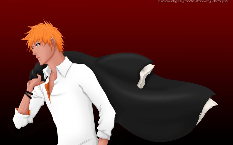 Orange-haired Man in White Shirt