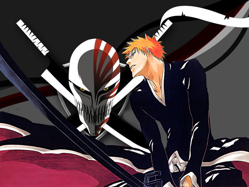 Orange-haired Man with Mask